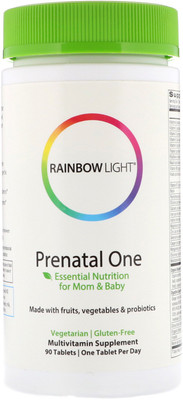 Rainbow Light Prenatal One' Multivitamin -- 90 Tablets(90 No)