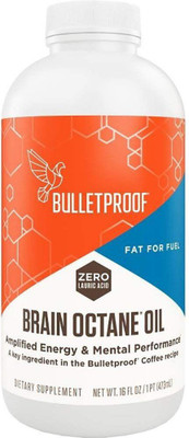 

Bulletproof Brain Octane Oil, Reliable and Quick Source of Energy (16 Ounces)(473 ml)