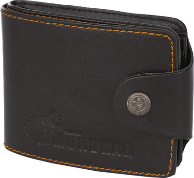 

Peacock Mundkar Boys Brown Artificial Leather Wallet(6 Card Slots)