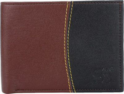 

ATSH Boys Maroon Artificial Leather Wallet(3 Card Slots)