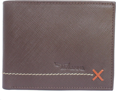 

Tamanna Men Brown Genuine Leather Wallet(4 Card Slots), Multicolor