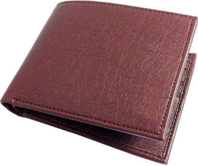 

Mad Skull Men Brown Artificial Leather Wallet(9 Card Slots)