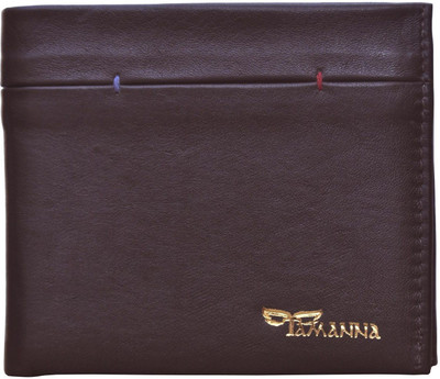 

Tamanna Men Brown Genuine Leather Wallet(4 Card Slots)