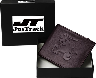 

JusTrack Men Brown Genuine Leather Wallet(5 Card Slots)