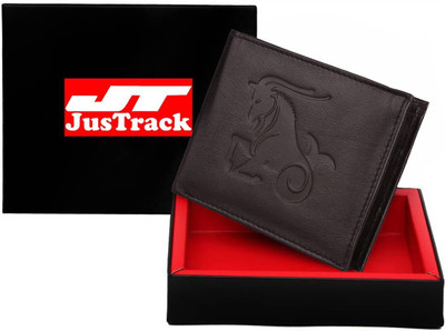 

JusTrack Men Casual Brown Genuine Leather Wallet(1 Card Slot)