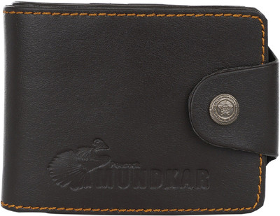 

Peacock Mundkar Boys Brown Artificial Leather Wallet(6 Card Slots)