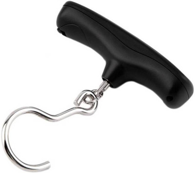 

GLOWISH Portable Mini Hanging WEIGHENG Scale suitcase scale for Luggage Travel bag Electronic HandHeld Luggage Scale fishing Hook Weighing Scale(Black)