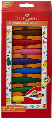 

Faber-Castell 10 Kindergarten Girp Crayous pack of 1