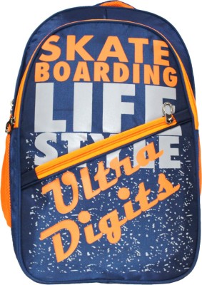 

Ultra Digits Skate Boarding Waterproof School Bag(Blue, 30 L)