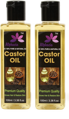 

Alphacia 100% Pure, Natural & Undiluted Castor Oil (200ml)(200 ml)