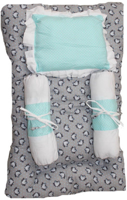 

Krivi kids Polyester, Cotton Bedding Set(Grey)