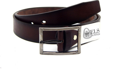

ELS Men Formal, Casual Brown Artificial Leather Belt