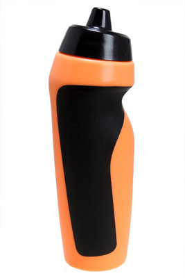 Rihaso Penguin Auto Orange 625 ml Sipper(Pack of 1, Orange), Black;fluorescent orange