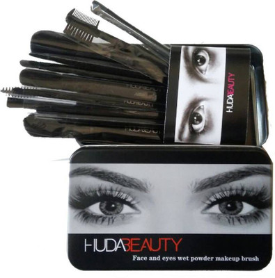 

Huda Beauty beauty makeup Brush Set pack of 12 brush(Pack of 12)