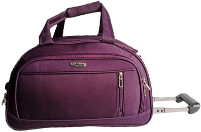 

Arrivel (Expandable) 22" (Inch) Purple Duffel trolley Travel Duffel Bag(Purple)