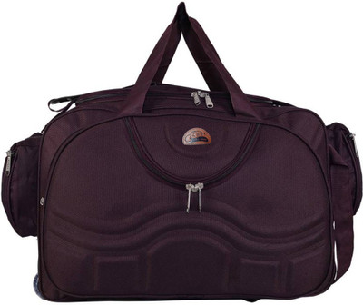 

Leatherworld (Expandable) Duffel Strolley Bag Duffel Strolley Bag(Red)
