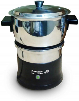 

Citizen 110V Rice Cooker, Food Steamer, Egg Cooker(1, Silver)