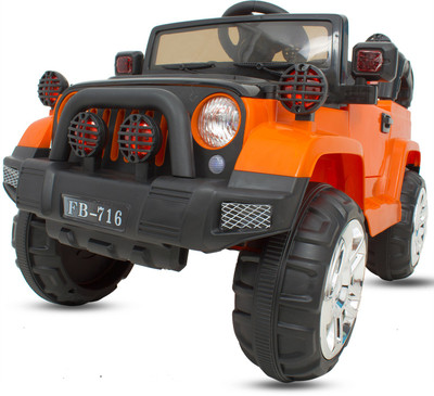 

Baybee Cayenney Battery Operated Kids Jeep with Music,Headlights with 25Kg Weight Capacity Kids Car/ Children Remote Control Car / Kids Ride On Cars to Drive / Baby Car / Electric Car for Kids ( Orange ) Jeep Battery Operated Ride On(Orange)