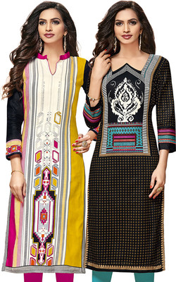 Jevi Prints Pure Cotton Printed Kurta Fabric