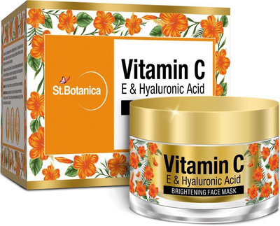 

StBotanica Vitamin C, E & Hyaluronic Acid Brightening Face Mask(50 g)