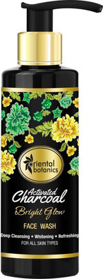 

Oriental Botanics Activated Charcoal Bright Glow Face Wash- Deep Cleansing, Brightening & Refreshing Face Wash(200 ml)