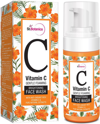 

StBotanica Vitamin C Foaming Brightening Face Wash - 120ml - With Vitamin C & Natural Extracts Face Wash(120 ml)