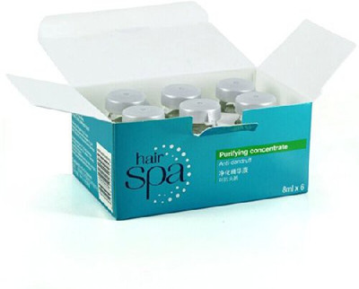 

L'Oreal L'Oreal Hair Spa Purifying Concentrate for Anti-Dandruff, 8 ml (Pack of 6 Ampules)(8 ml)