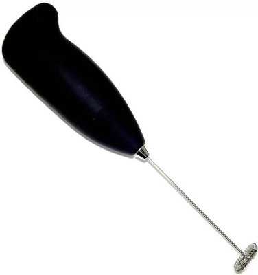 

Kumar Retail Soft Touch Stainless Steel Mini Handheld Electric Mixer Cream Coffee Frother (Multi Color coffee Rs-03) 3 W Hand Blender(Black)