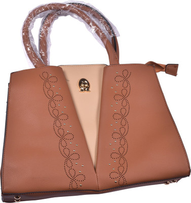 raje Hand-held Bag(Brown)