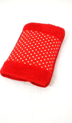 

kushaan fur hot water bag electrical 3 ml Hot Water Bag(Red)