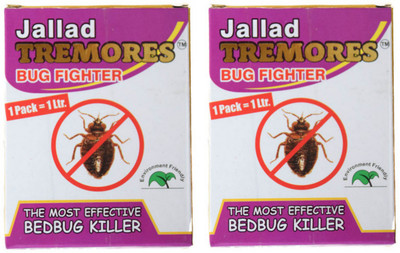 

Jallad Tremores Bed Bug Killer - Pest Control 20 gms (Pack of Two)(Pack of 2)