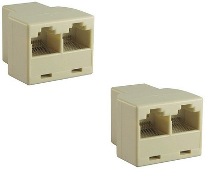 

Ps RJ45 3way H2 Splitter Connector-2pcs Lan Adapter(0 Mbps)