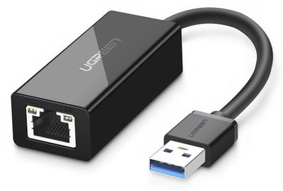 

Cellphonez Ugreen USB 3.0 to RJ45 Gigabit Ethernet Network Lan Adapter 10 100 1000Mbps Black Lan Adapter(10 Mbps)