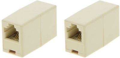 

Ps RJ11 Coupler Joiner (Pack of 2pcs) Lan Adapter(0 Mbps)