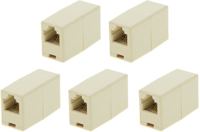 

Ps RJ11 Coupler Joiner (Pack of 5pcs) Lan Adapter(0 Mbps)