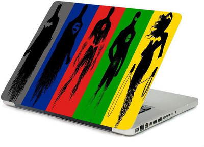 

PrintHunt FASHION DESIGNER LAPTOP STICKER MULTICOLOR Laptop Skin Sticker 3 MM VINYL LAPTOP STICKERS-680 VINYL Laptop Decal 15.6