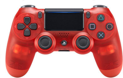

Sony Dualshock 4 V2 Wireless Motion Controller(Crystal Red, For PS4)