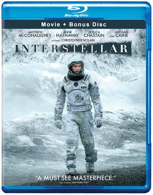

Interstellar + Bonus Disc (2-Disc Set)(Blu-ray English)