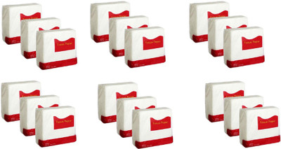 

Gagan ggn-031 White Napkins(18 Sheets)