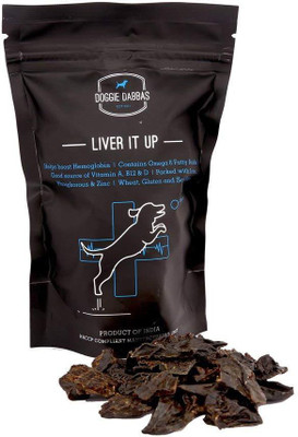 

Doggie Dabbas Liver It Up Wheat, Gluten and SOYA Free 100g Chicken Dog Treat(100 g)
