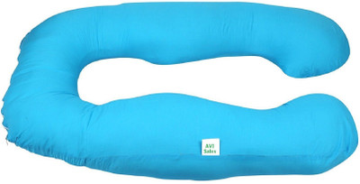 

AVI Solid Pregnancy Pillow Pack of 1(Sky Blue)