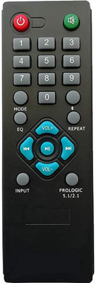 

LipiWorld 5.1/2.1 Prologic Home Theater System Remote Compatible for Philips Remote Controller(Black)