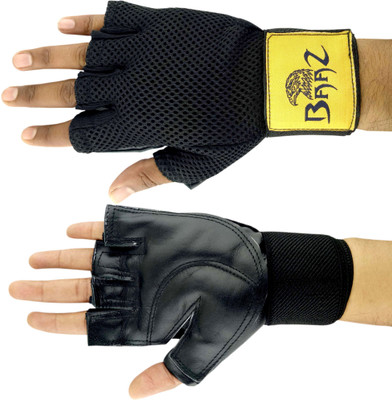 

Baaz Sports Gym & Fitness Gloves (, Black