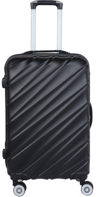 

3G 8023 Combat Series Black Hard Sided Travel Trolley Suitcase 65 Cms/  Inch Check-in Luggage -  Inch Check-in Luggage -  inch(Black