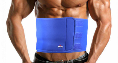 

Vasu 811 Neoprene Unisex Deluxe Waist Trimmer Waist Support (, Blue