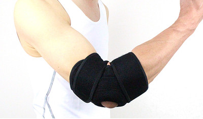 

kalopsia industries Warmers Sports for Outdoor Gym arm Sleeve Adjustable Breathable High Elastic Elbow Support (, Black, Multicolor