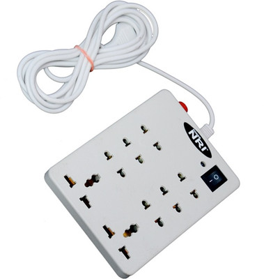 

NXT POWER 8+1 (1 PCS) 8 Socket Surge Protector(White)