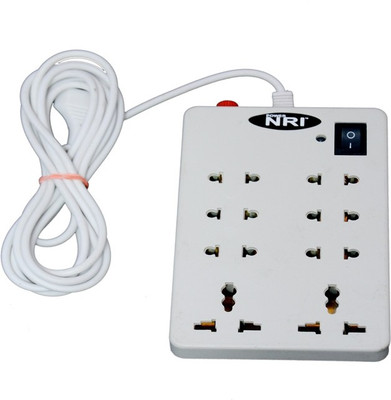 

NXT POWER 8+1 (1 PCS) 8 Socket Surge Protector(White)