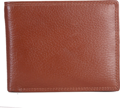 

leather junction Men Brown Genuine Leather Wallet(7 Card Slots)