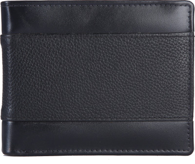 

leather junction Men Brown Genuine Leather Wallet(10 Card Slots)